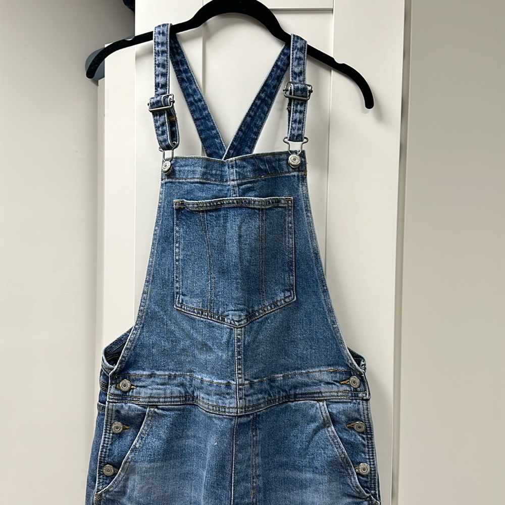 Denim overalls